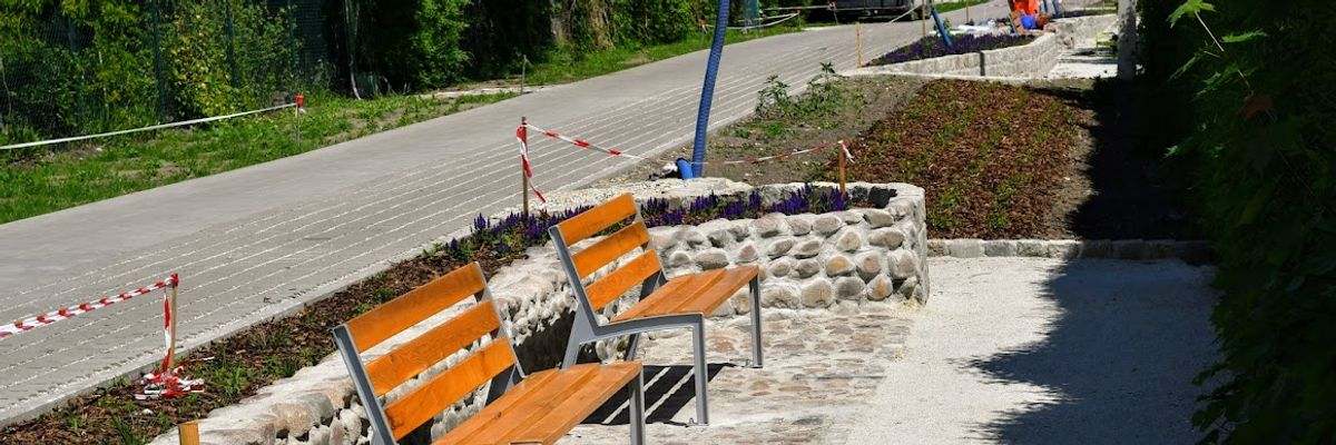 Budowa nowego deptaka na Ołbinie na finiszu [ZDJĘCIA]