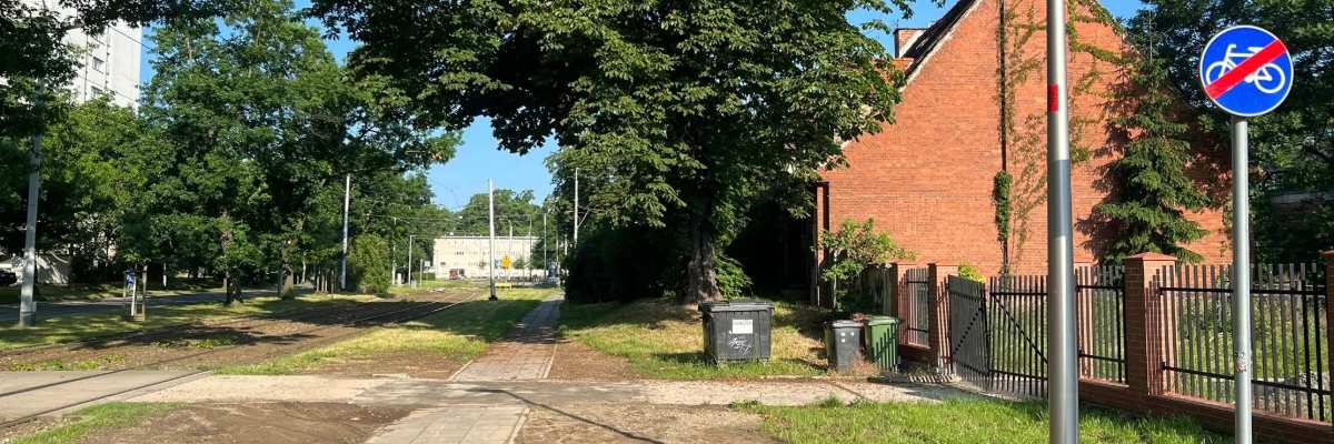 Miasto planuje dokończenie budowy drogi rowerowej na Biskupinie i Dąbiu