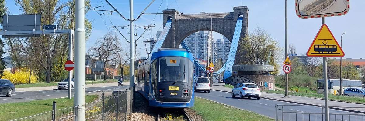 Tramwaje wrócą na most Grunwaldzki wcześniej niż planowano