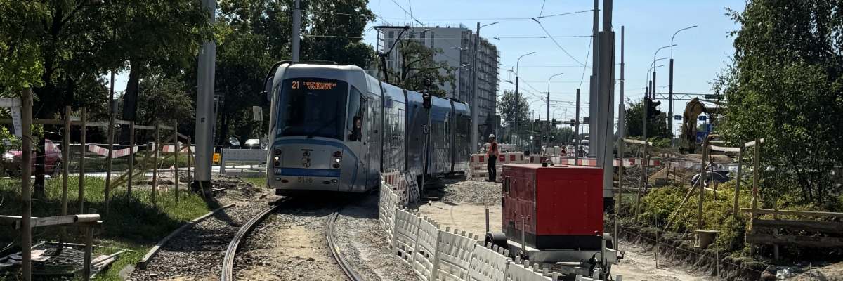 W weekend przebudowa rozjazdu na Bardzkiej. Tramwajem na Gaj nie dojedziemy