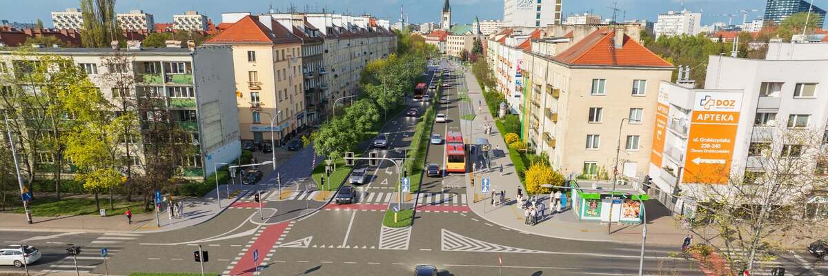 Przebudowa ul. Gajowickiej ma ruszyć w lutym. Będzie buspas i droga rowerowa [WIZUALIZACJA]