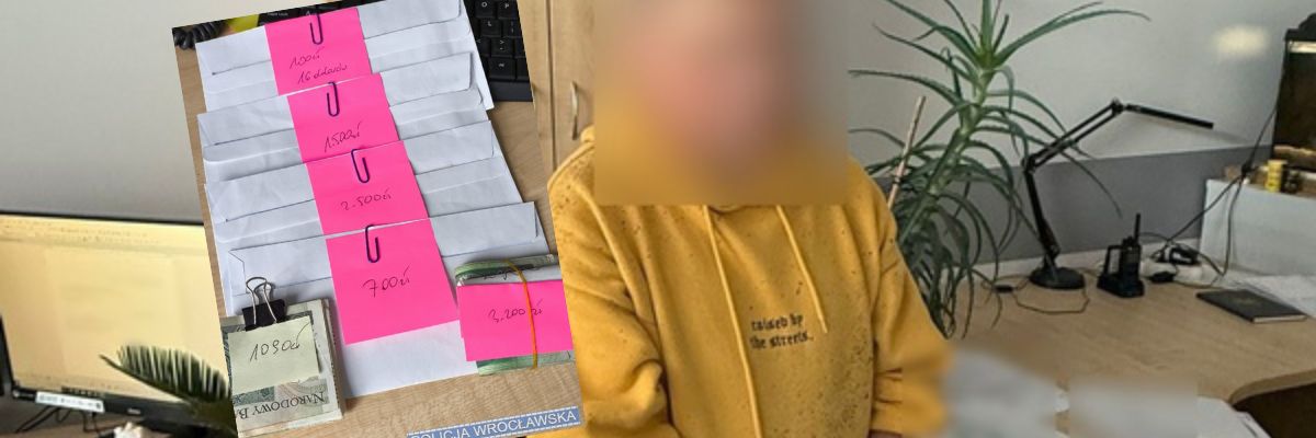 Wrocław: 53-latek zatrzymany przy bankomacie. Policjanci ustalili, że to „odbierak”