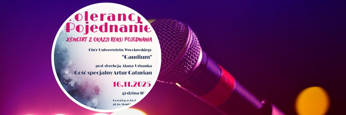 Tolerancja i Pojednanie. Na Nadodrzu odbędzie się koncert z okazji Roku Pojednania