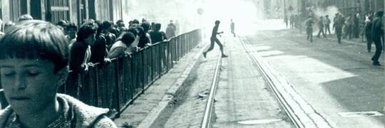 Demonstracja we Wrocławiu 1 maja 1983 r.