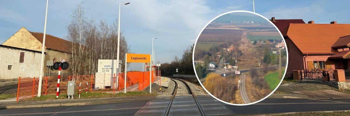 „Tiry na tory”. Na Dolnym Śląsku trwa rewitalizacja kolejowej linii towarowej nr 319 [NOWE ZDJĘCIA]