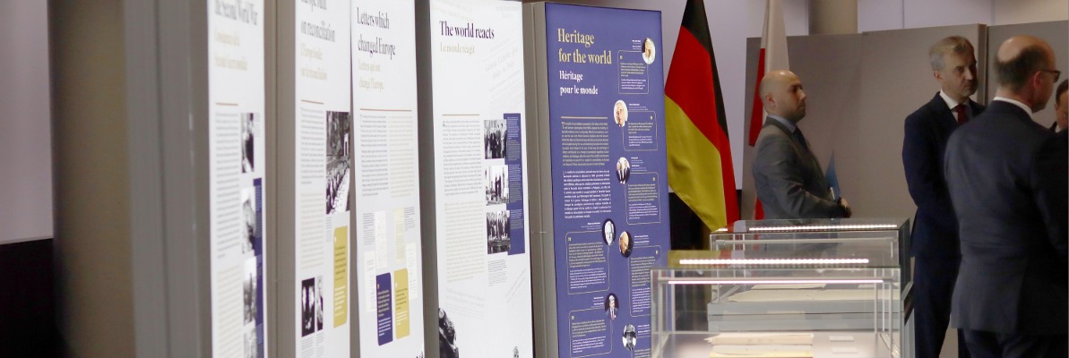 Centrum Historii Zajezdnia przygotowało wystawę, która stanęła w Parlamencie Europejskim