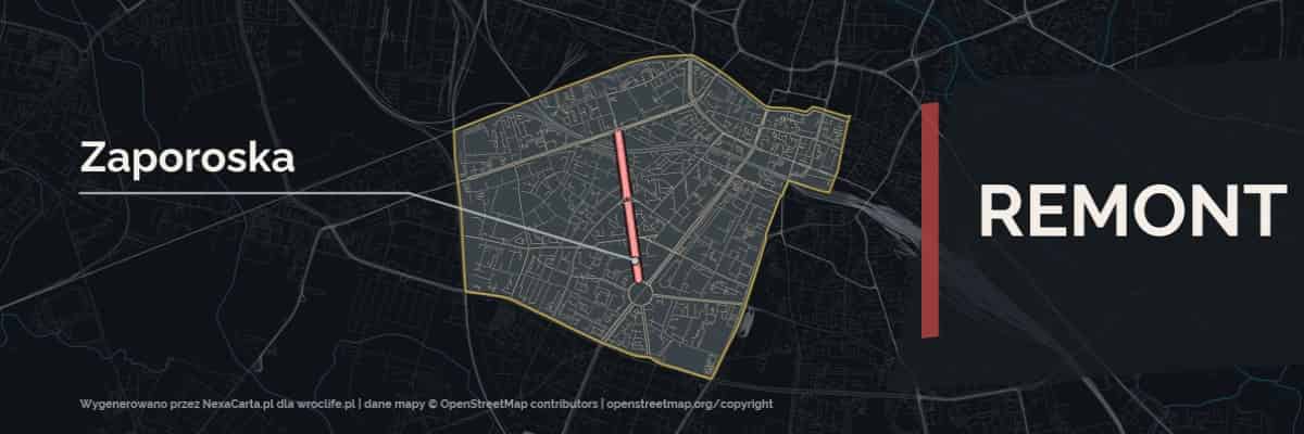 Miasto wyremontuje ulicę Zaporoską