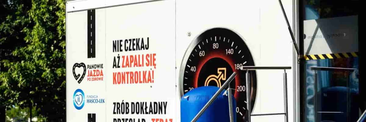Panowie, czas na przegląd. Przy Hali Stulecia rusza akcja zdrowotna połączona z pomocą dzieciom