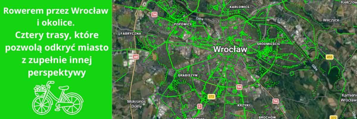 Rowerem przez Wrocław i okolice. Cztery malownicze trasy na jednodniową wycieczkę