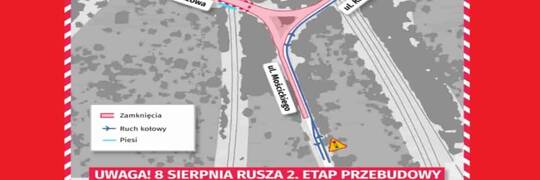 Zmiany w organizacji ruchu przy ul. Gazowej. Od 8 sierpnia kierowców czekają utrudnienia
