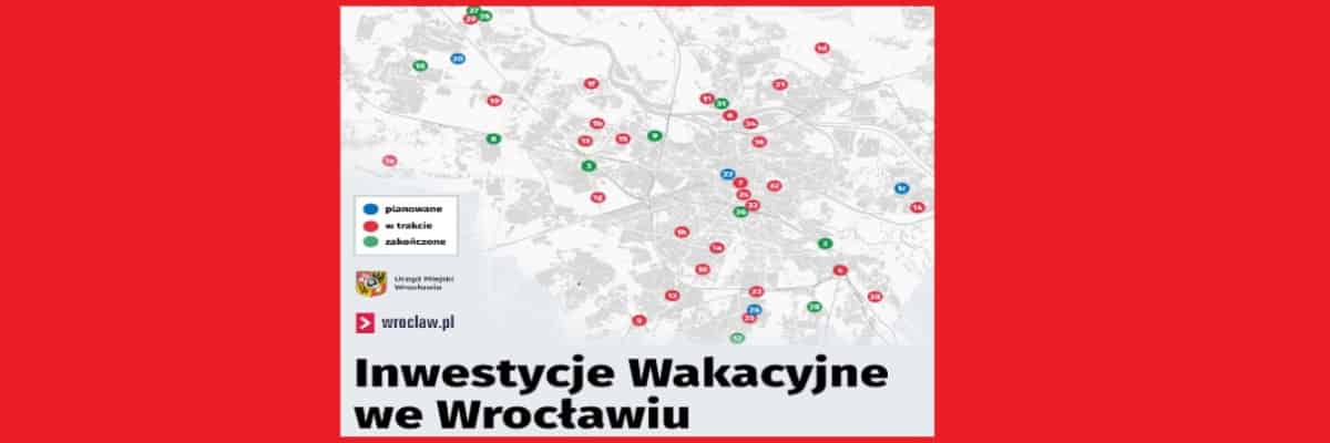 Koniec wakacji, ale nie remontów. Na jakie inwestycje we Wrocławiu trzeba jeszcze poczekać?