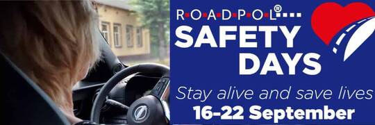 Zatrzymaj się. Rozejrzyj. Pomyśl. Dni Bezpieczeństwa ROADPOL