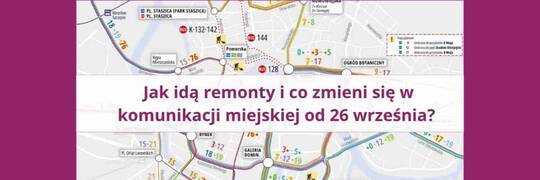 Duże zmiany w komunikacji i spór o kostkę. Co czeka Wrocław od 26 września?