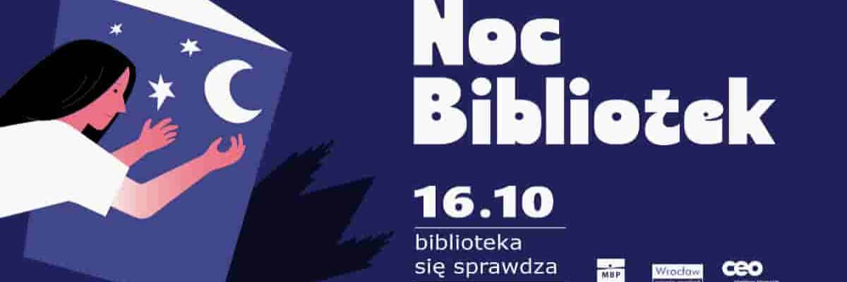 Noc Bibliotek 2026 we Wrocławiu: książki po zmroku, escape room i nocowanie między regałami