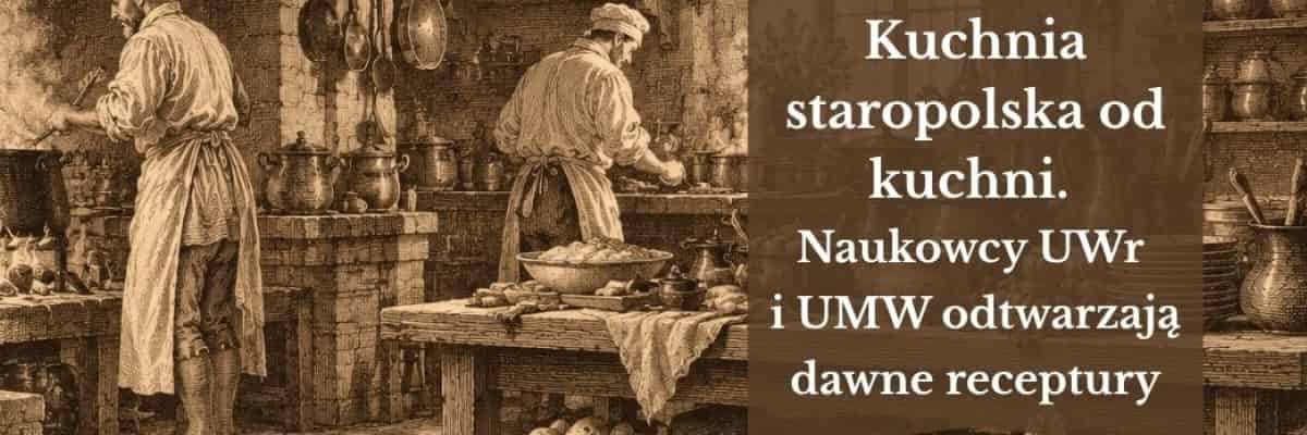Kuchnia staropolska od kuchni. Naukowcy UWr i UMW odtwarzają dawne receptury