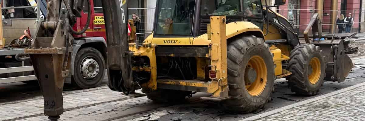Trwają prace na ulicy Ruskiej